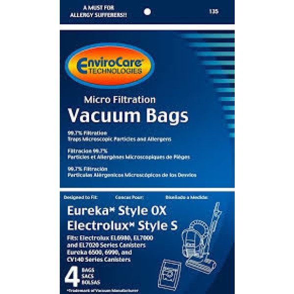 Electrolux EL201 Canister Vacuum Bags