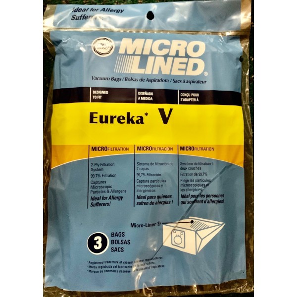Eureka V Canister Bags