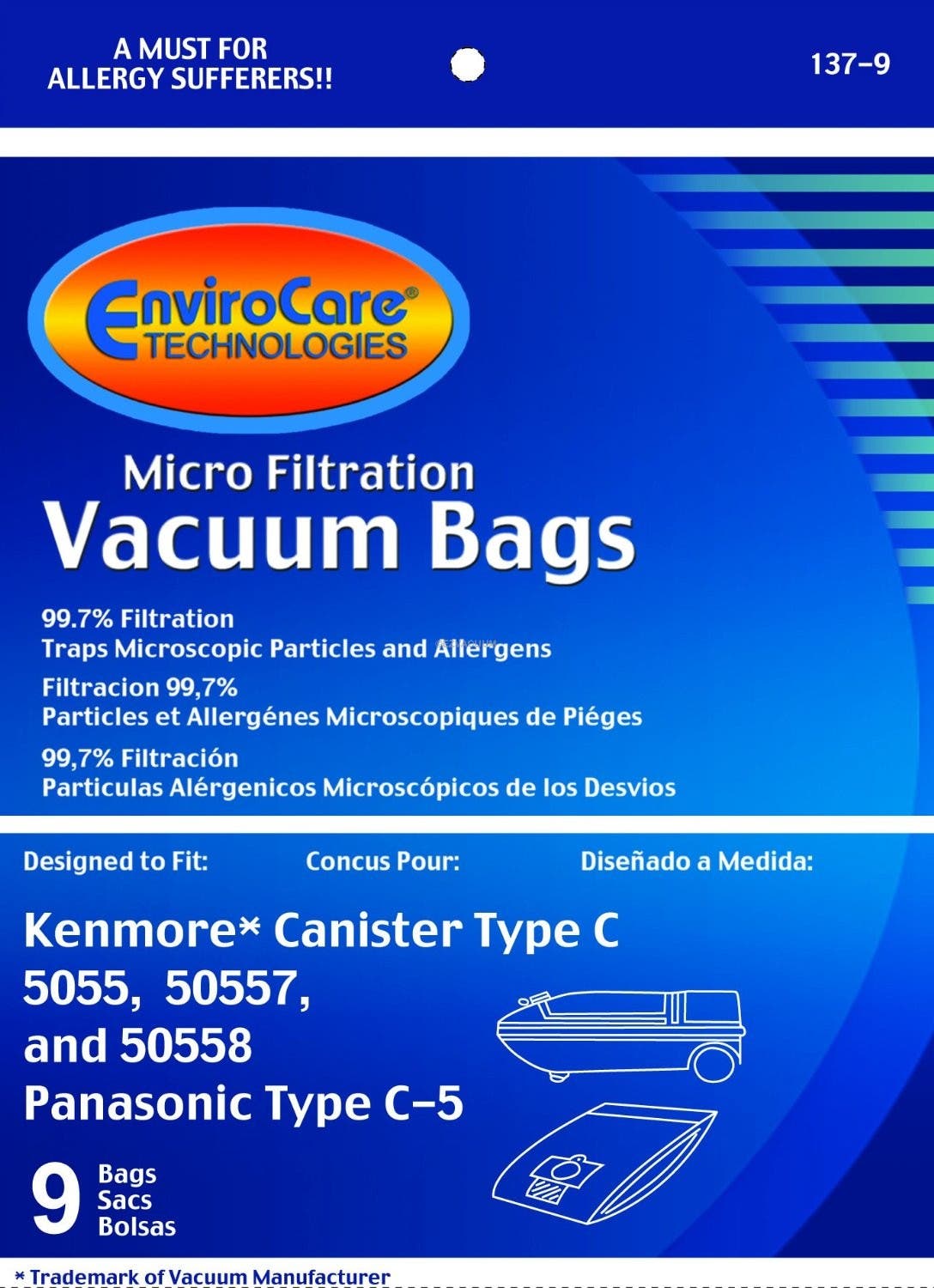 Panasonic C5 bags