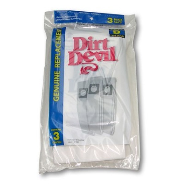 Royal Dirt Devil D Upright Bags