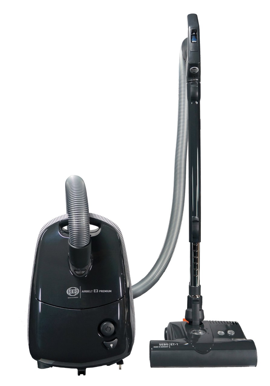 SEBO E3 Premium Canister Vacuum With ET-1 Powerhead
