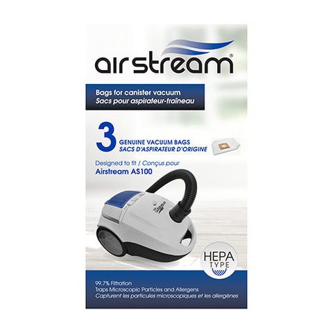 Airstream AS100 Canister Vacuum Bags